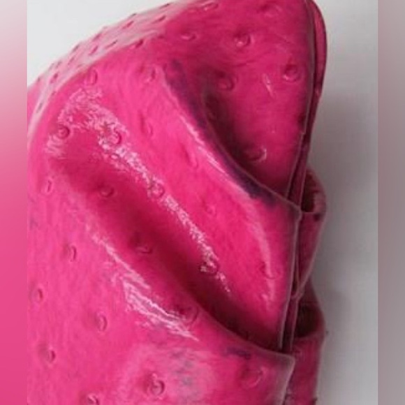 Marc Jacobs Classic Q Crossbody - Ostrich Pink & Black - Rare Find - Picture 8 of 12